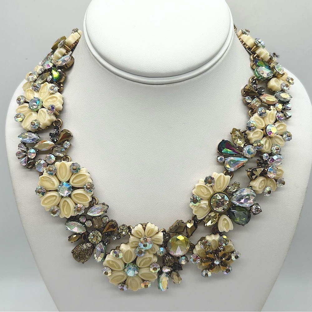 J. Crew Brulee Cosmo Cluster Necklace